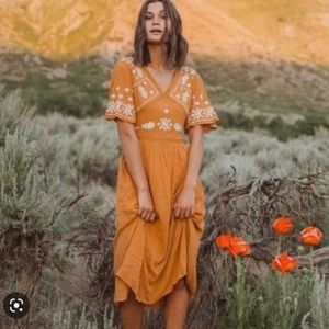 In Loom Midi boho dress